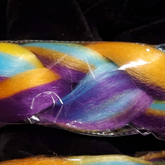 24 inch rainbow hair braiding extensions - Picture 5 of 7